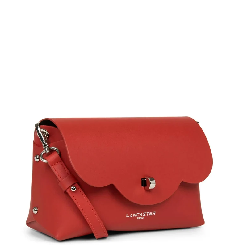 Sac rabat Lancaster PUR & ELEMENT CITY FLORE Rouge/Champagne