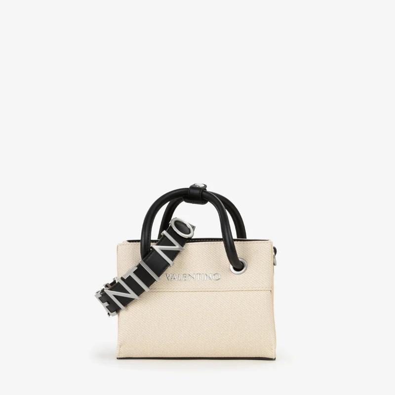 Valentino Sac Shopping Alexia Summer Naturale / Noir