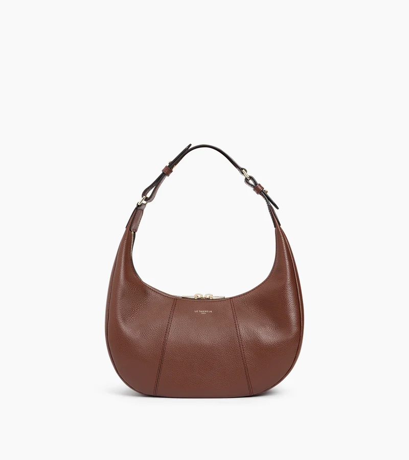 Le Tanneur Sac hobo Juliette Ebene