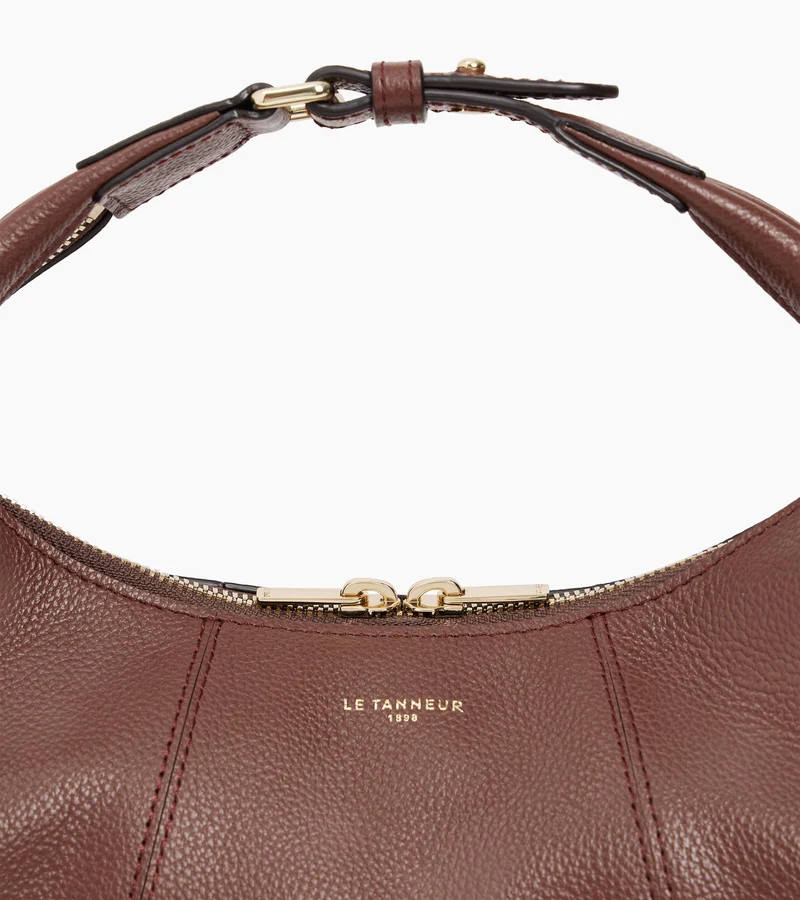 Le Tanneur Sac hobo Juliette Ebene