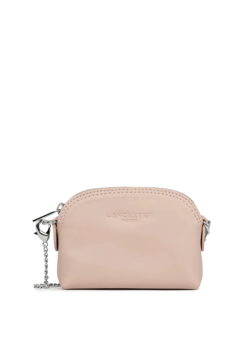 Lancaster Porte monnaie cuir Paris PM Nude Clair
