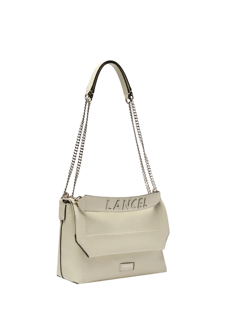 Lancel Sac Rabat M Ninon Soft Neige Femme