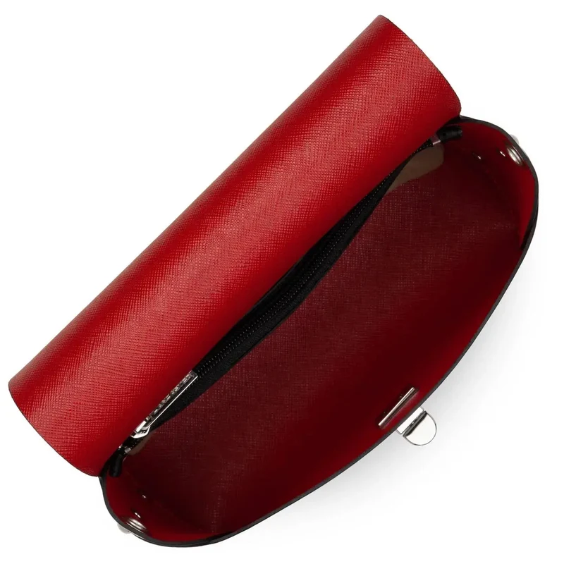 Lancaster Rabat Flore Noir/Rouge
