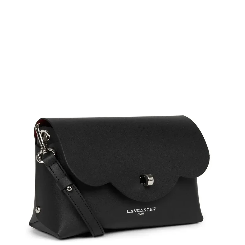 Lancaster Rabat Flore Noir/Rouge