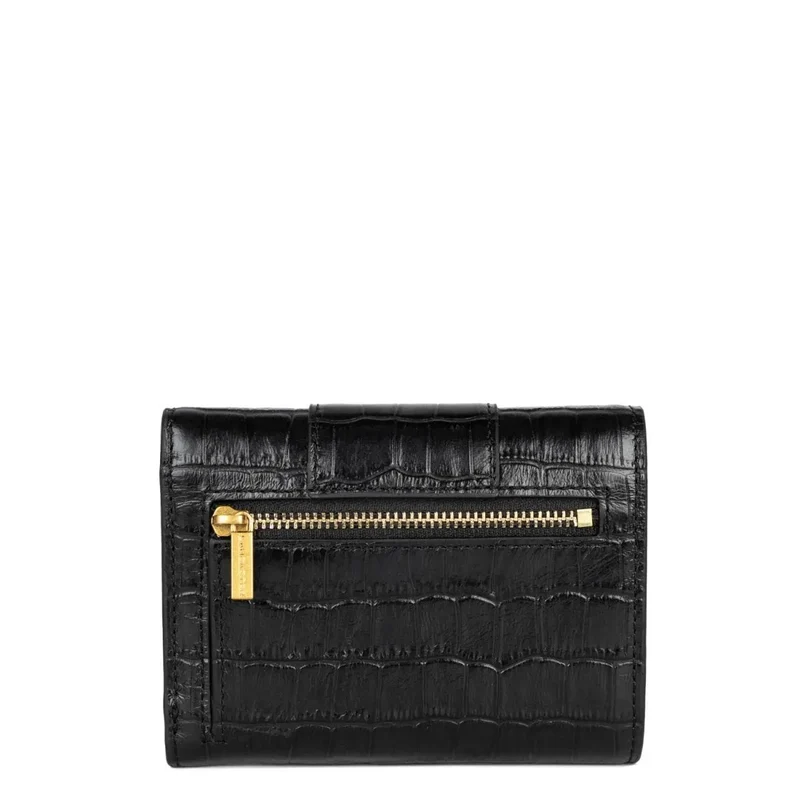 Lancaster Portefeuille Exo Ily Noir Croco