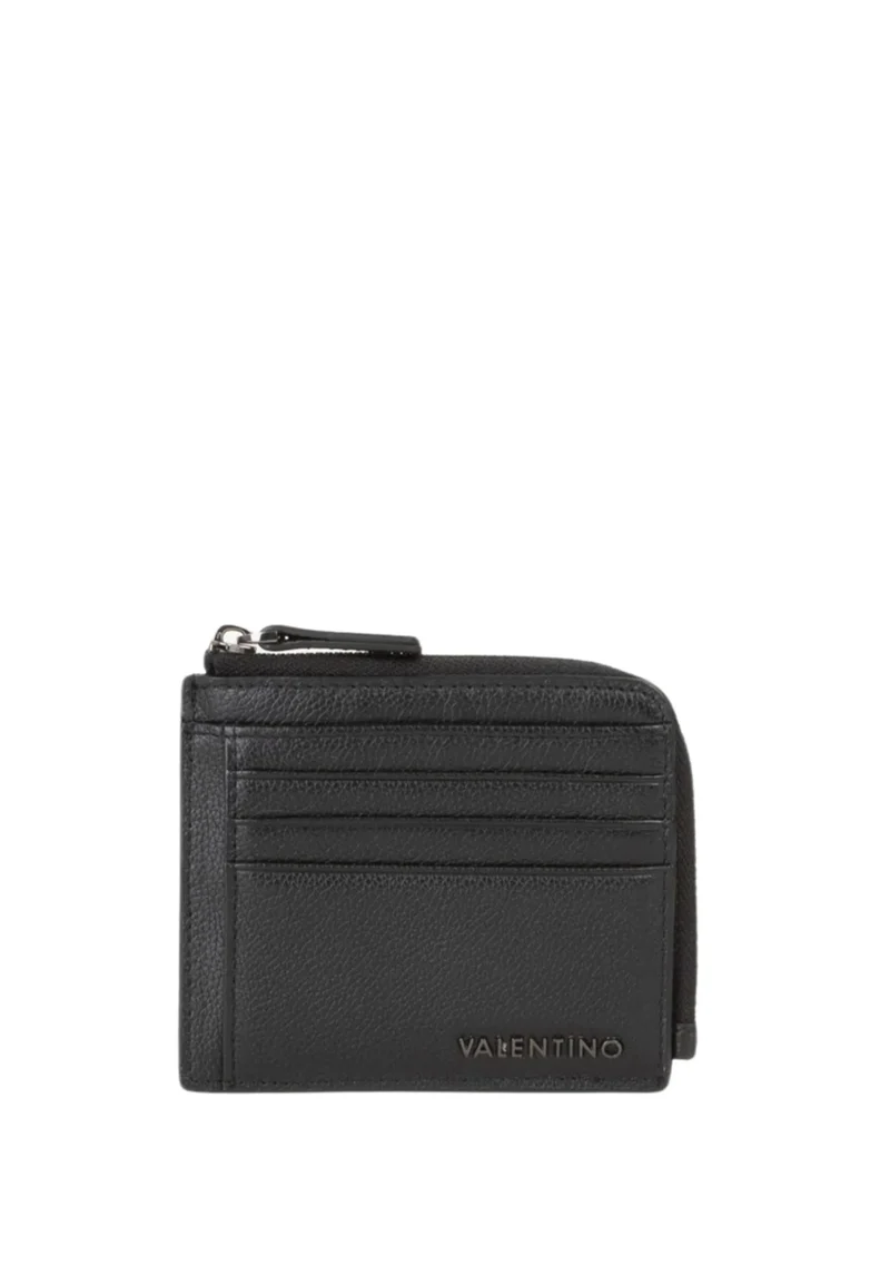 Valentino Portefeuille Homme Cuir Noir