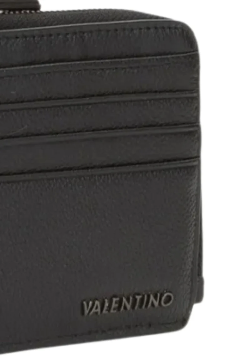 Valentino Portefeuille Homme Cuir Noir