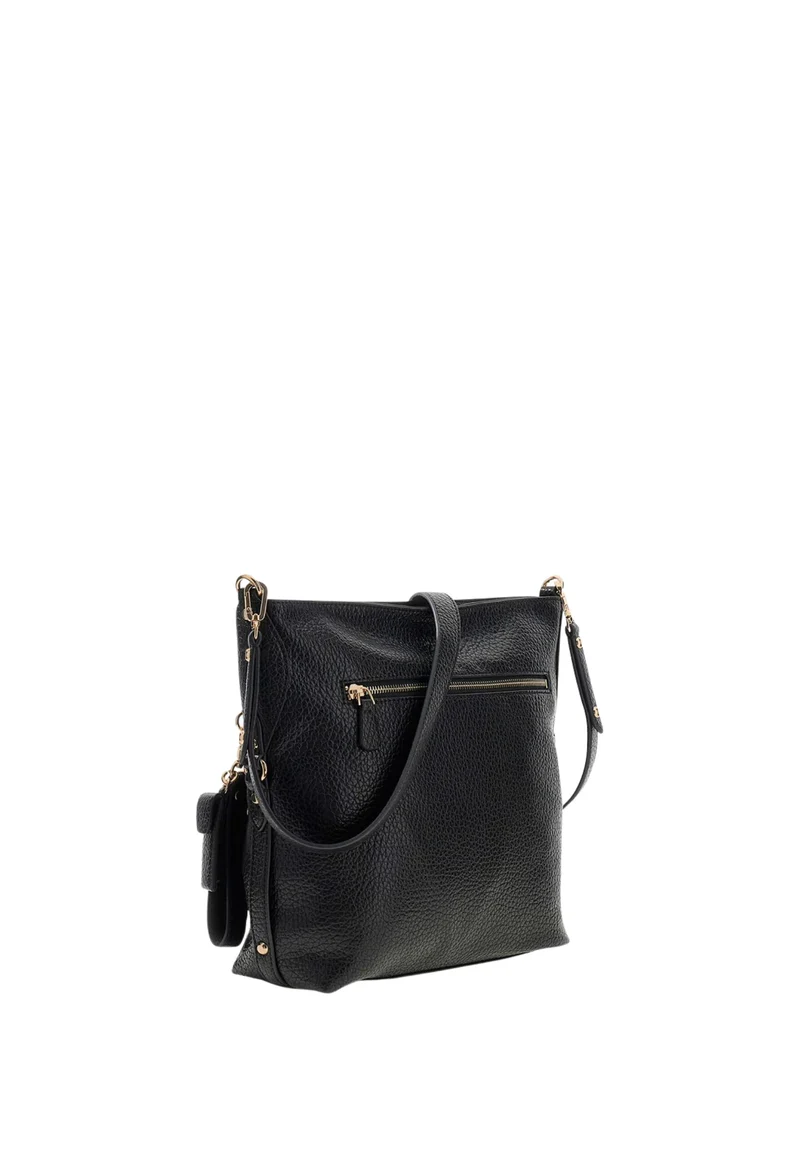 Guess Sacs à main Silvye Bucket Black