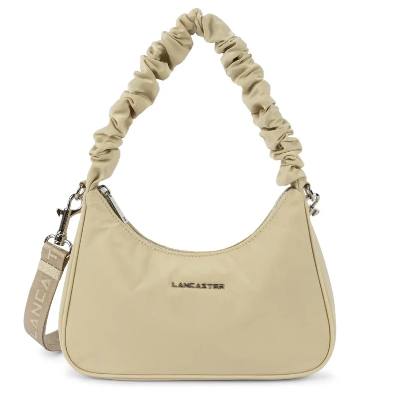 Lancaster Sac Zippé Basic Chouchou Beige