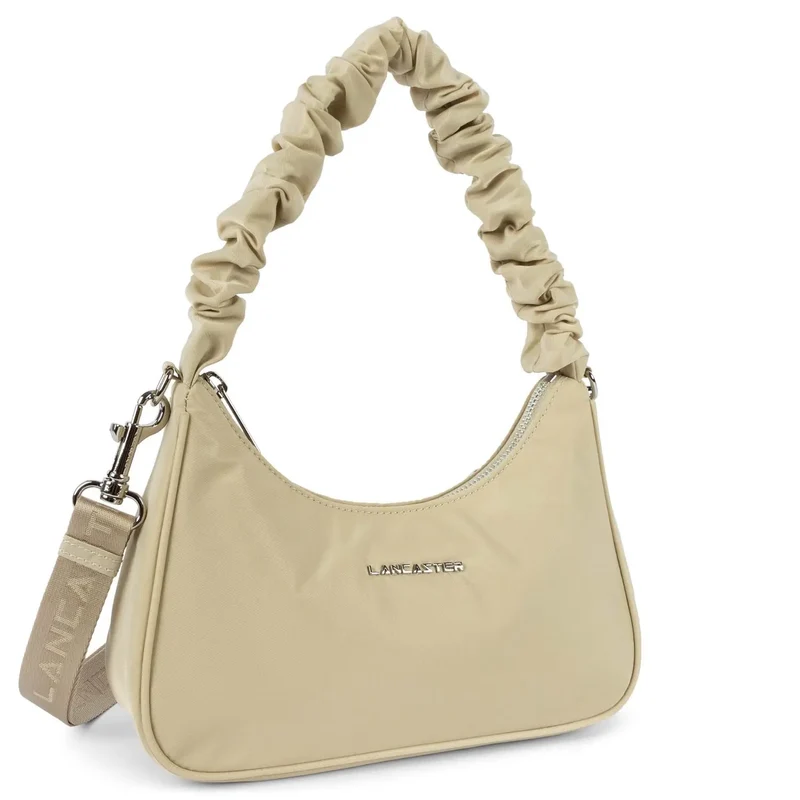 Lancaster Sac Zippé Basic Chouchou Beige