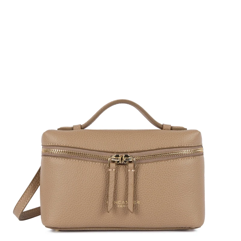 Lancaster Sac boite Zippé S Milano Trésor Sable