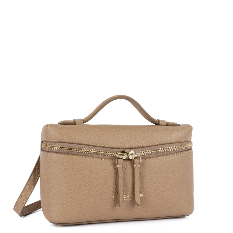Lancaster Sac boite Zippé S Milano Trésor Sable