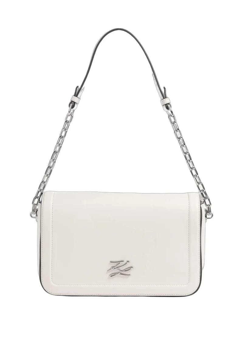Karl Lagerfeld Sac Bandoulière Essentials Blanc