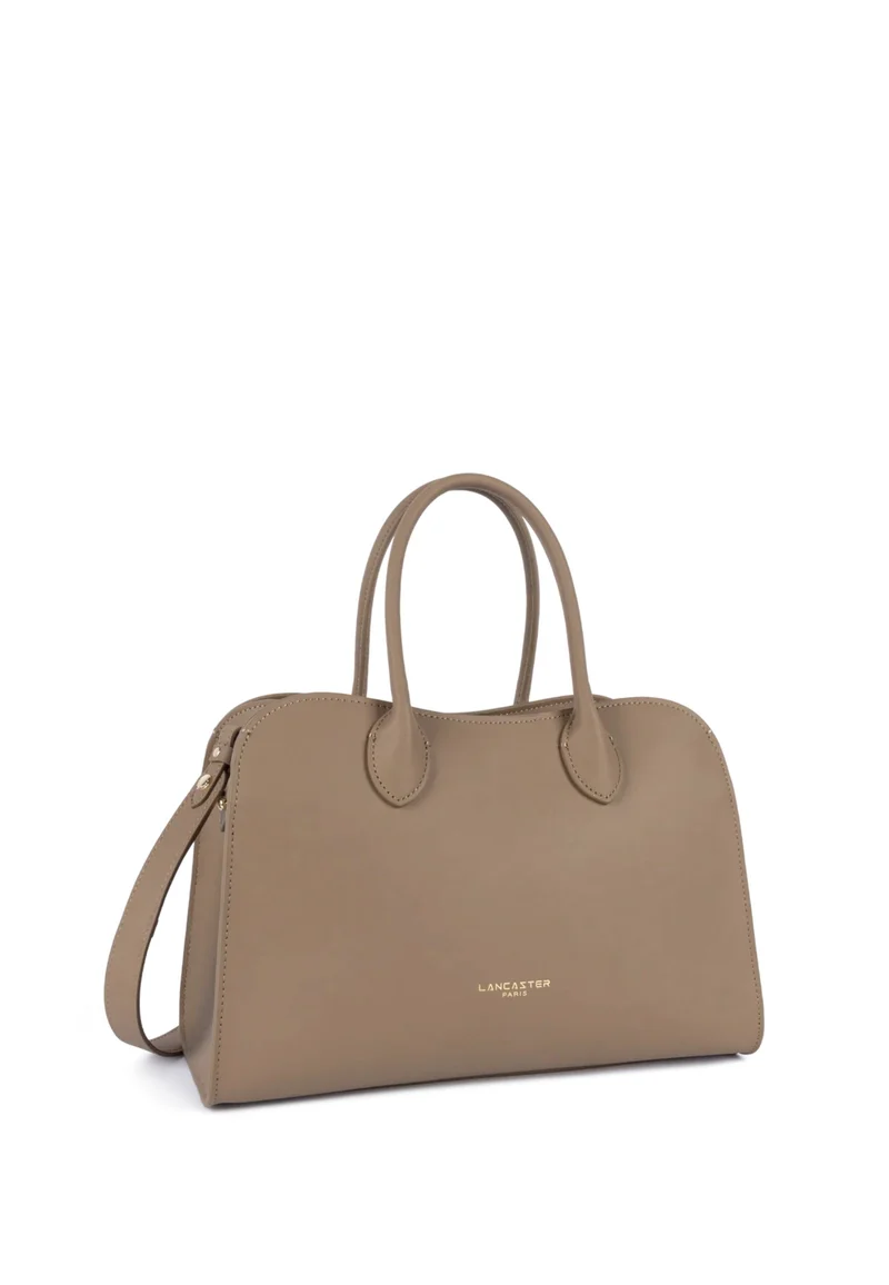 Lancaster Sac à main Zippé M Donna Hopper Praline