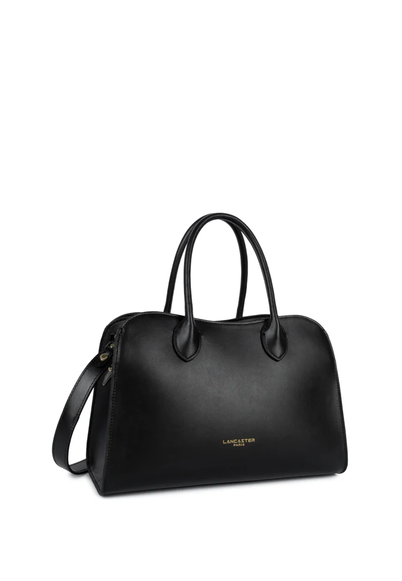 Lancaster Sac à main Zippé M Donna Hopper Noir