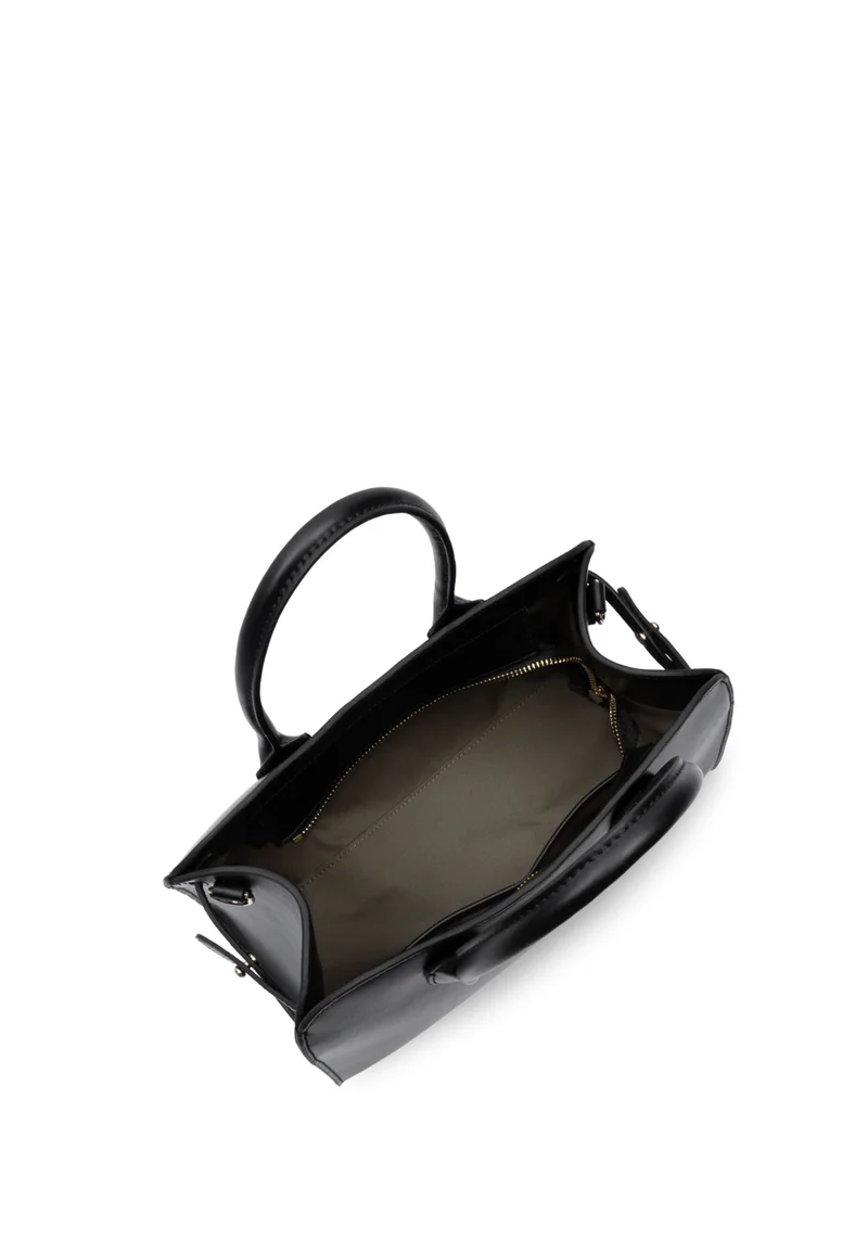 Lancaster Sac à main Zippé M Donna Hopper Noir