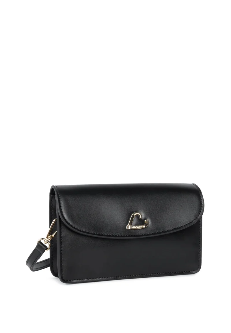 Lancaster Pochette A rabat aimanté Paris Philos Noir