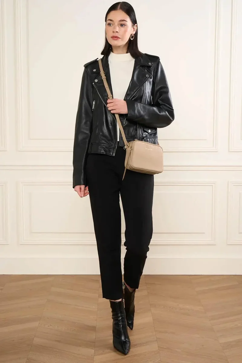 Lancaster Sac trotteur Zippé S Dune Beige Foncé