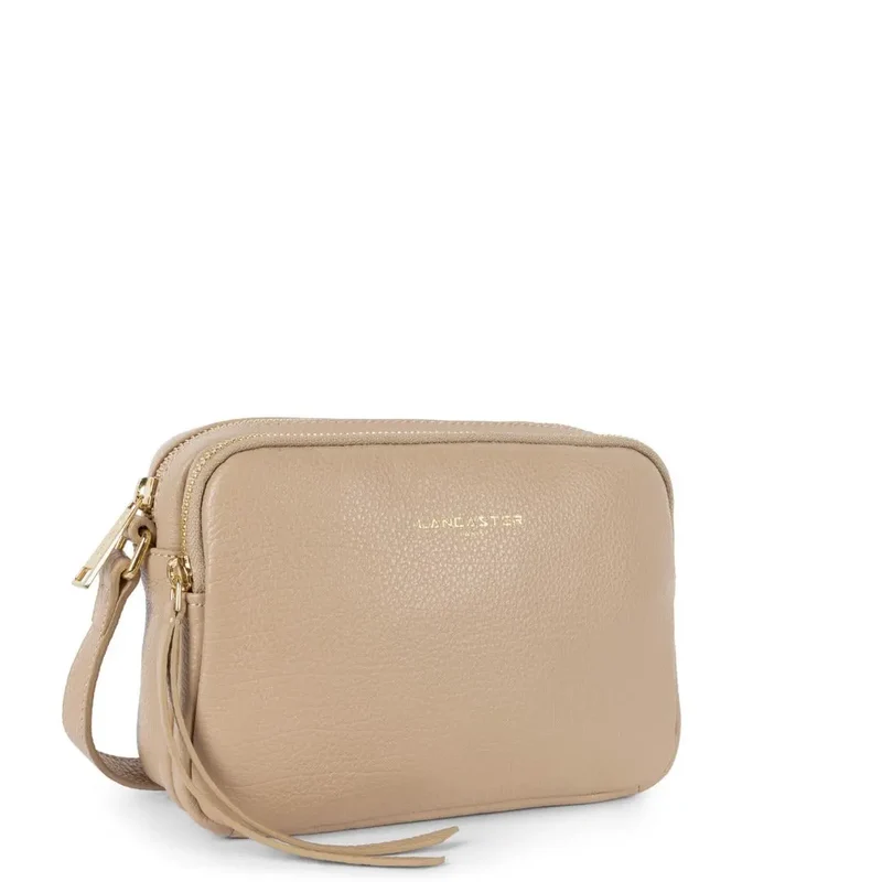 Lancaster Sac trotteur Zippé S Dune Beige Foncé