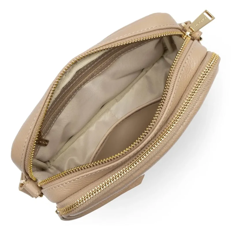 Lancaster Sac trotteur Zippé S Dune Beige Foncé