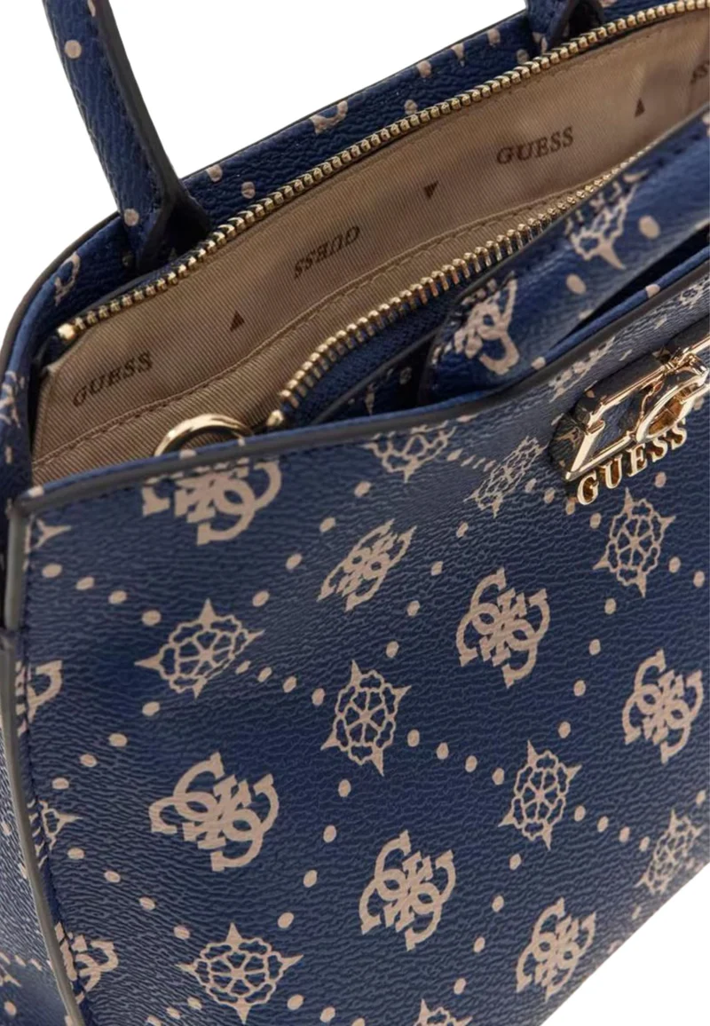 Guess Sac Bandoulière Emelie Logo 2 Comp S Navy Logo