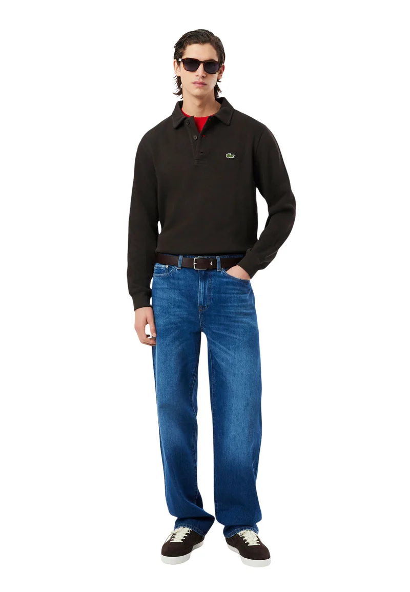 Lacoste Ceinture Core Collection Homme 125cm Marron