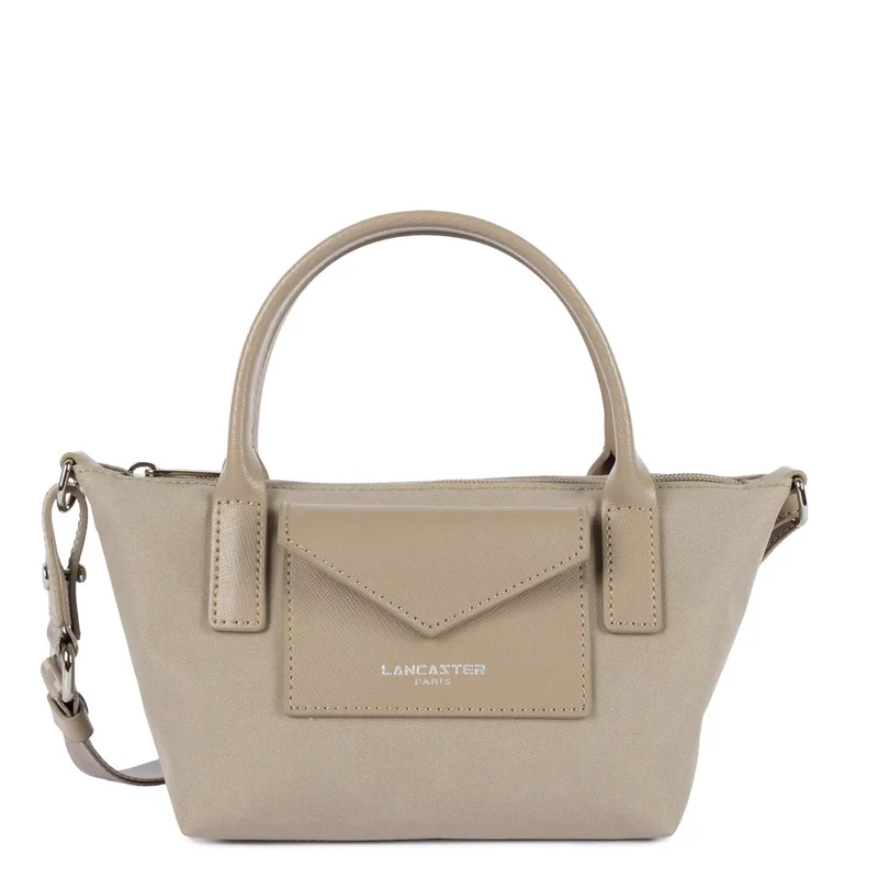 Lancaster Mini Sac À Main Smart Kba Cuir Galet