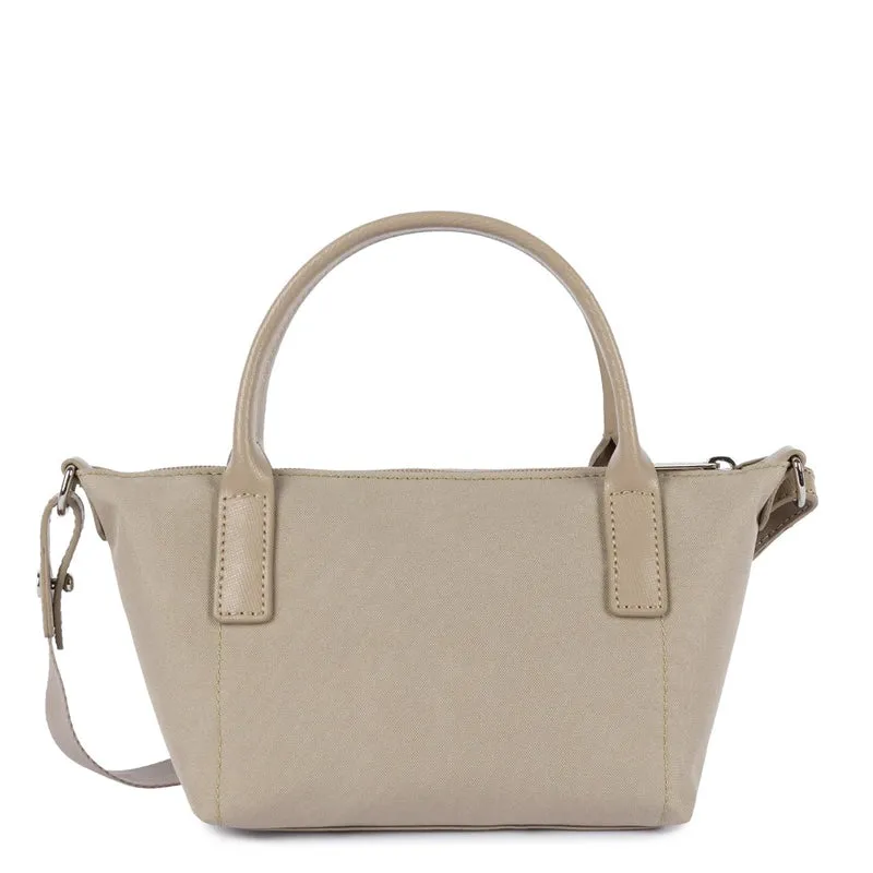 Lancaster Mini Sac À Main Smart Kba Cuir Galet