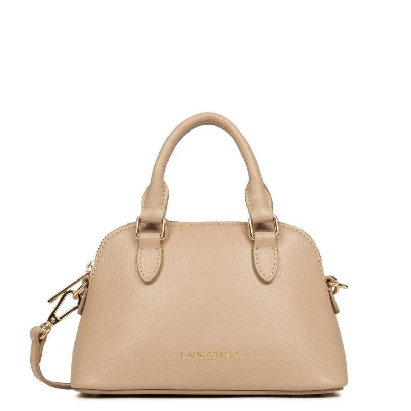 Lancaster Sac demi lune Zippé S Sierra Jia Beige Foncé