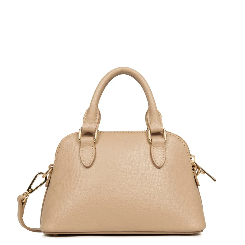 Lancaster Sac demi lune Zippé S Sierra Jia Beige Foncé