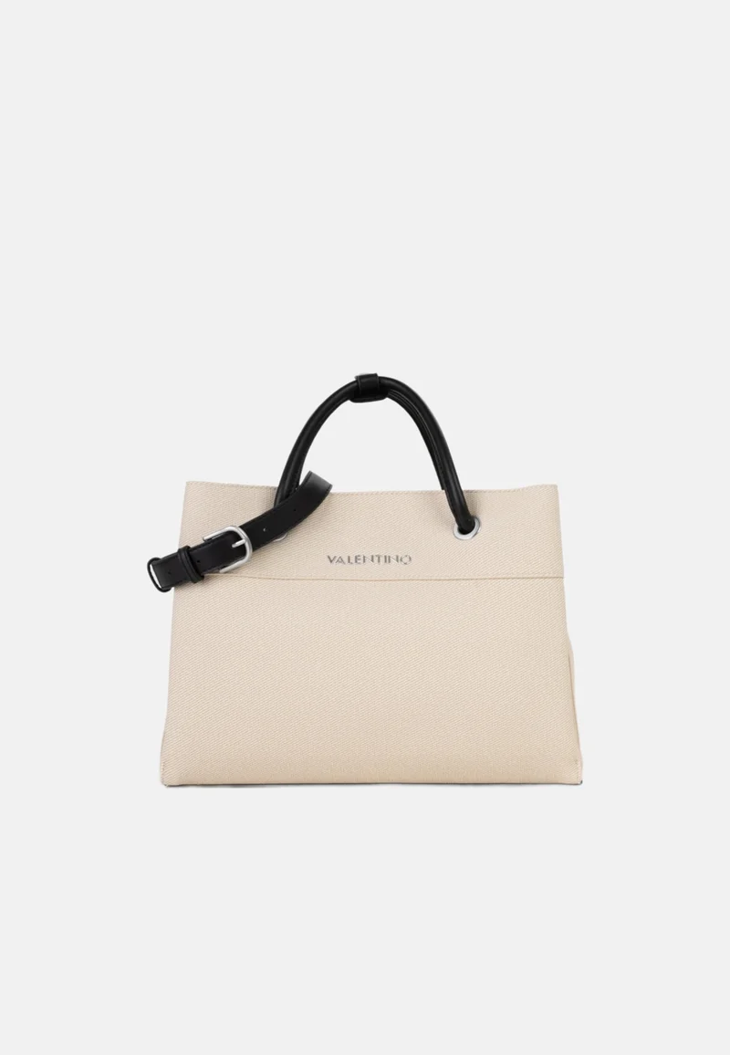 Valentino Sac Cabas Alexia Summer Noir Femme Naturale/Nero