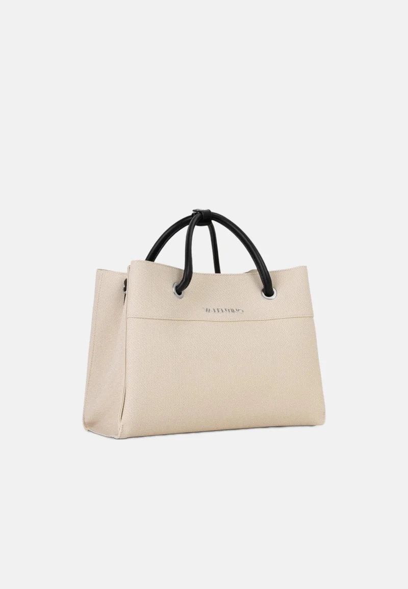 Valentino Sac Cabas Alexia Summer Noir Femme Naturale/Nero