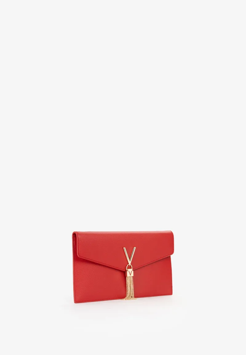 Valentino Pochette Luxe Rouge Femme Rubino