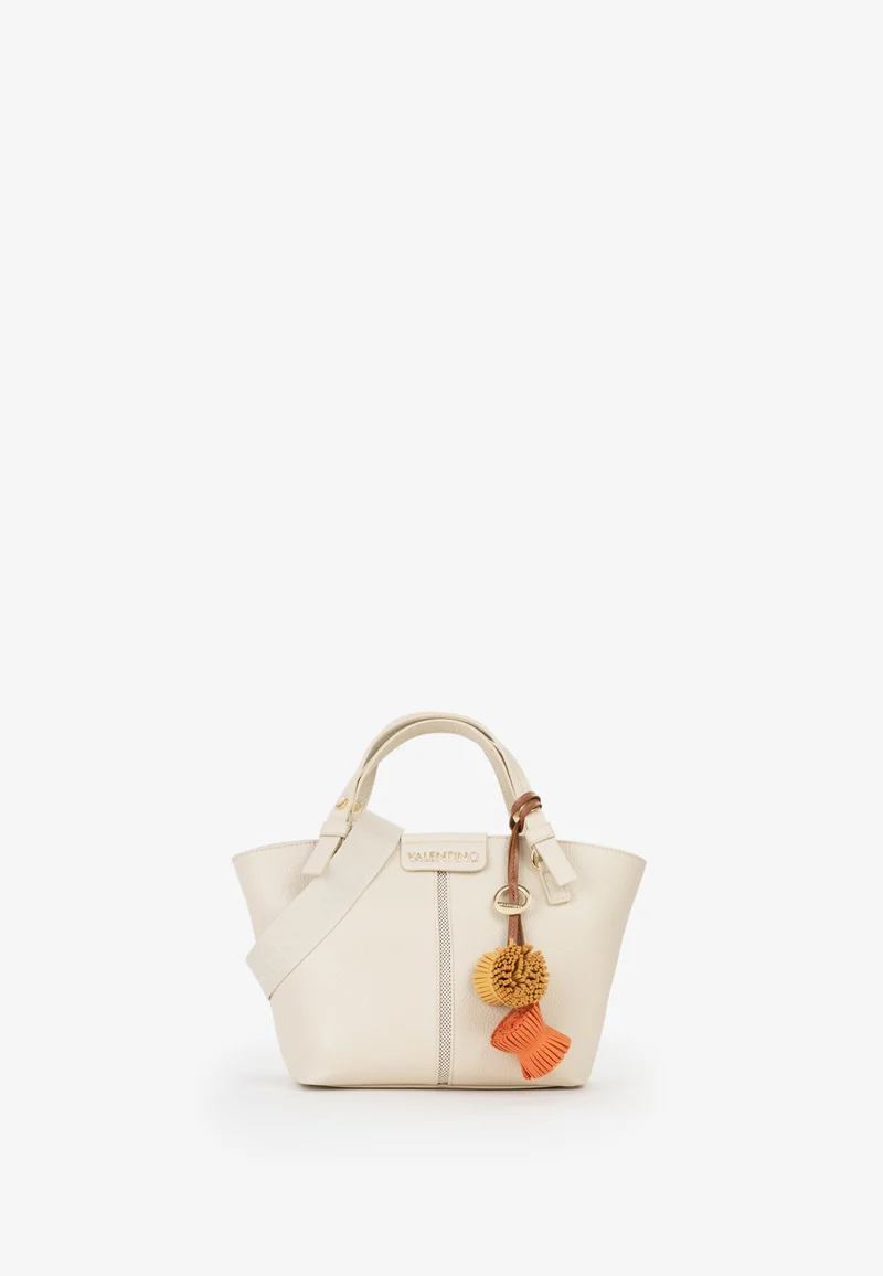 Valentino Sac Cabas Hybris Re Beige Femme Ecru