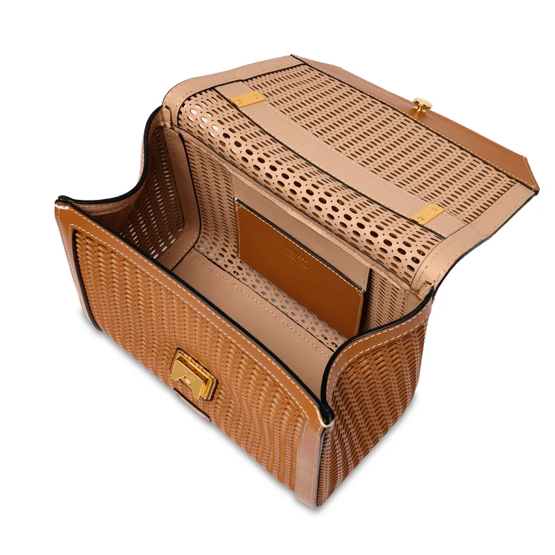 Lancel Sac Rabat M Ninon Animation Ajouree Camel Femme