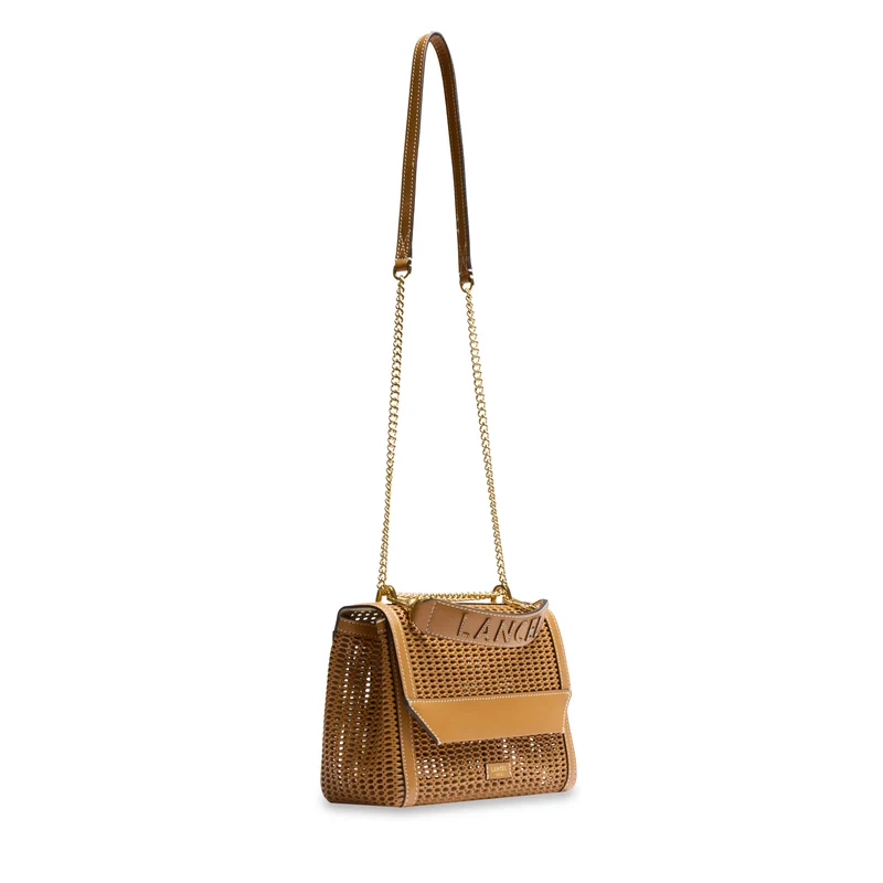 Lancel Sac Rabat M Ninon Animation Ajouree Camel Femme