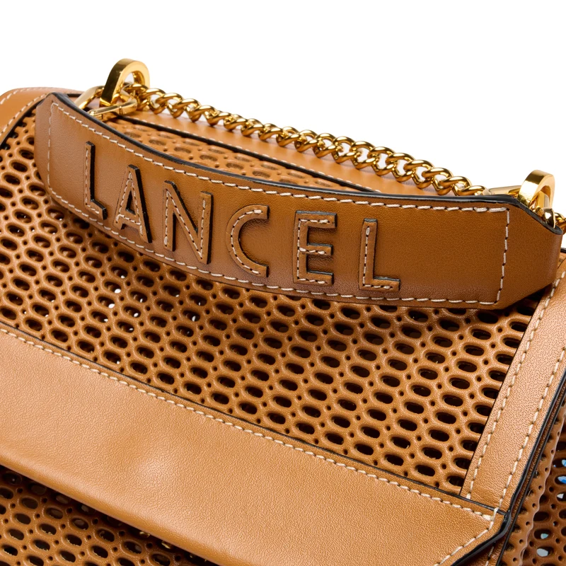 Lancel Sac Rabat M Ninon Animation Ajouree Camel Femme