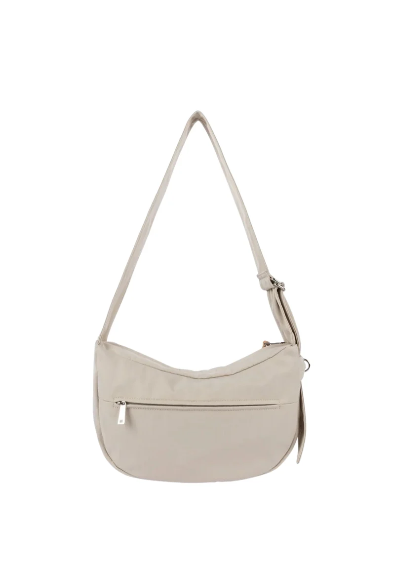 Lancaster Sac Besace Basic Love Beige Fumé