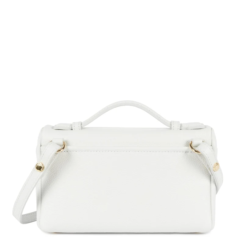 Lancaster Sac boite Zippé S Milano Trésor Blanc