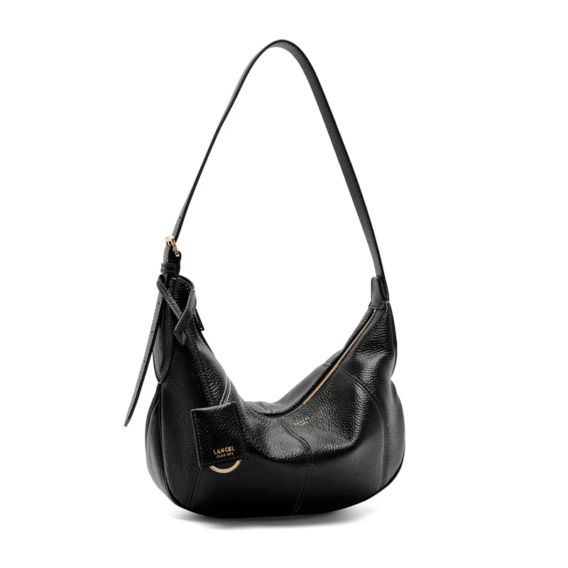 Lancel Sac Bandoulière Victoire Noir Femme