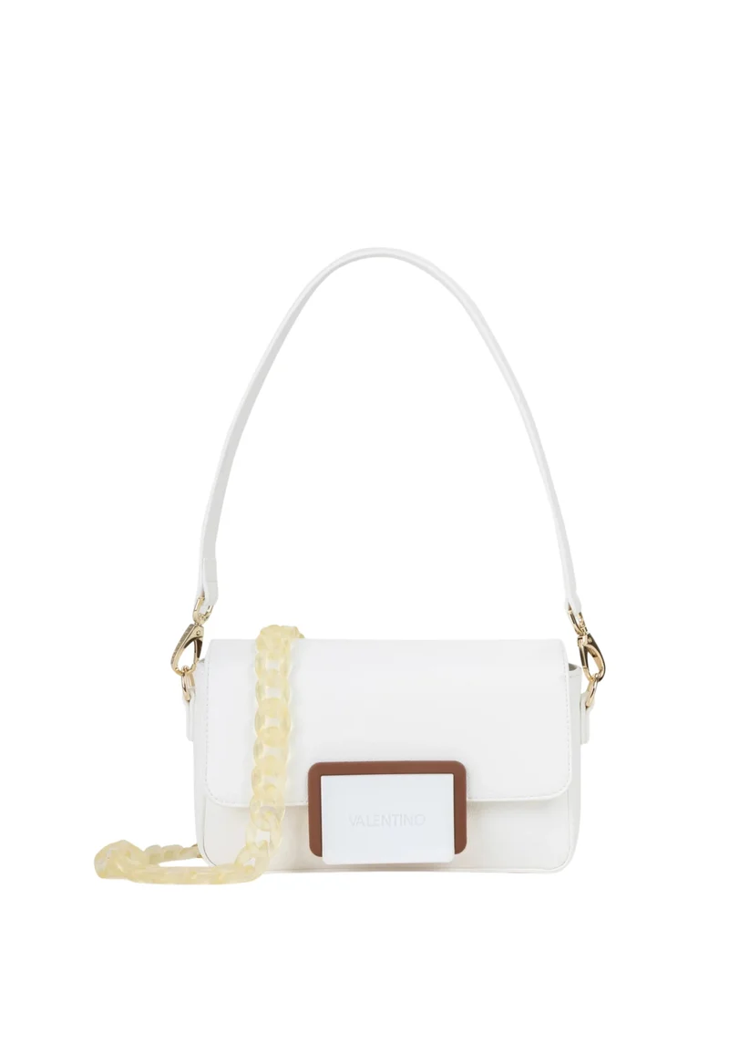 Valentino Sac Bandoulière Thetis Blanc Femme Bianco