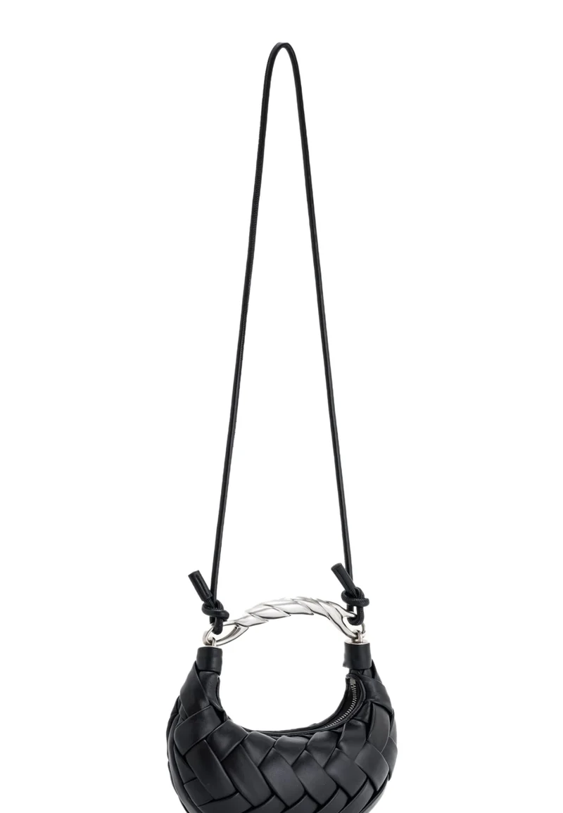 JW PEI Sac à main Orla Woven Black Nickel