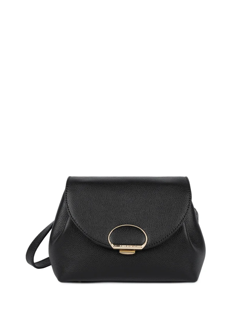 Lancaster Sac trotteur A rabat avec fermoir S Milano Pia Noir