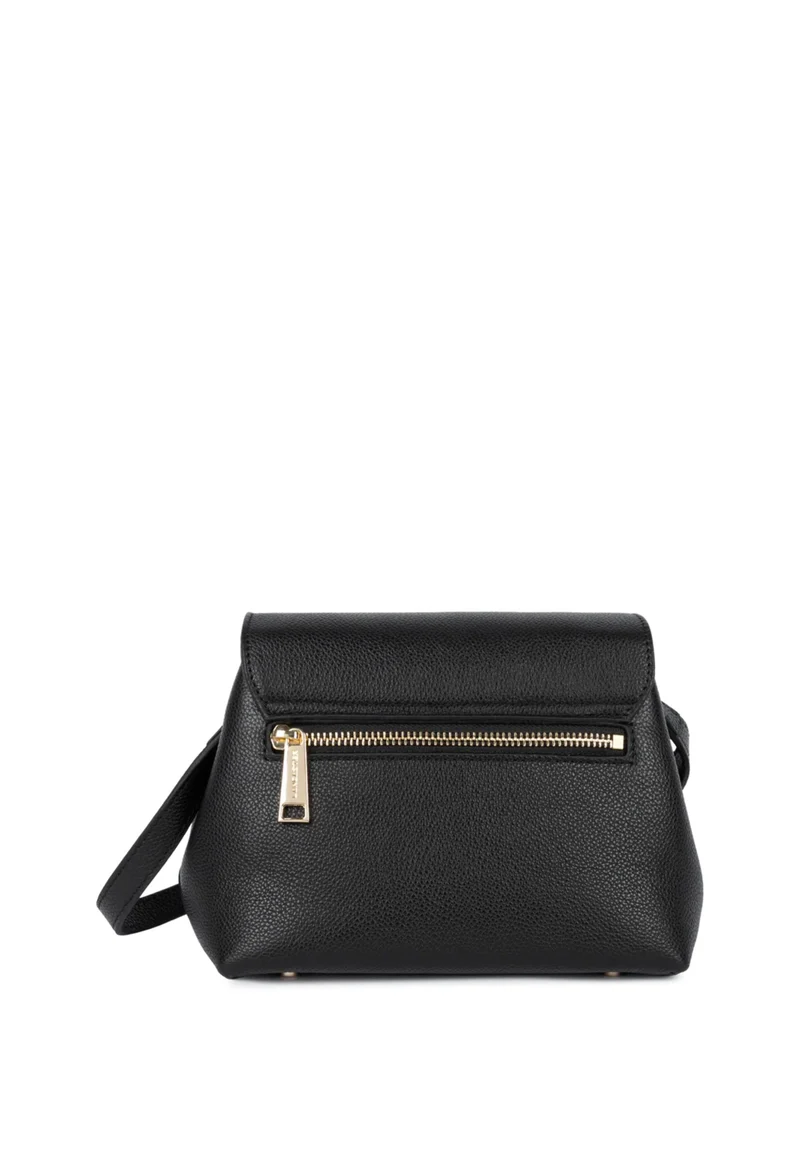 Lancaster Sac trotteur A rabat avec fermoir S Milano Pia Noir