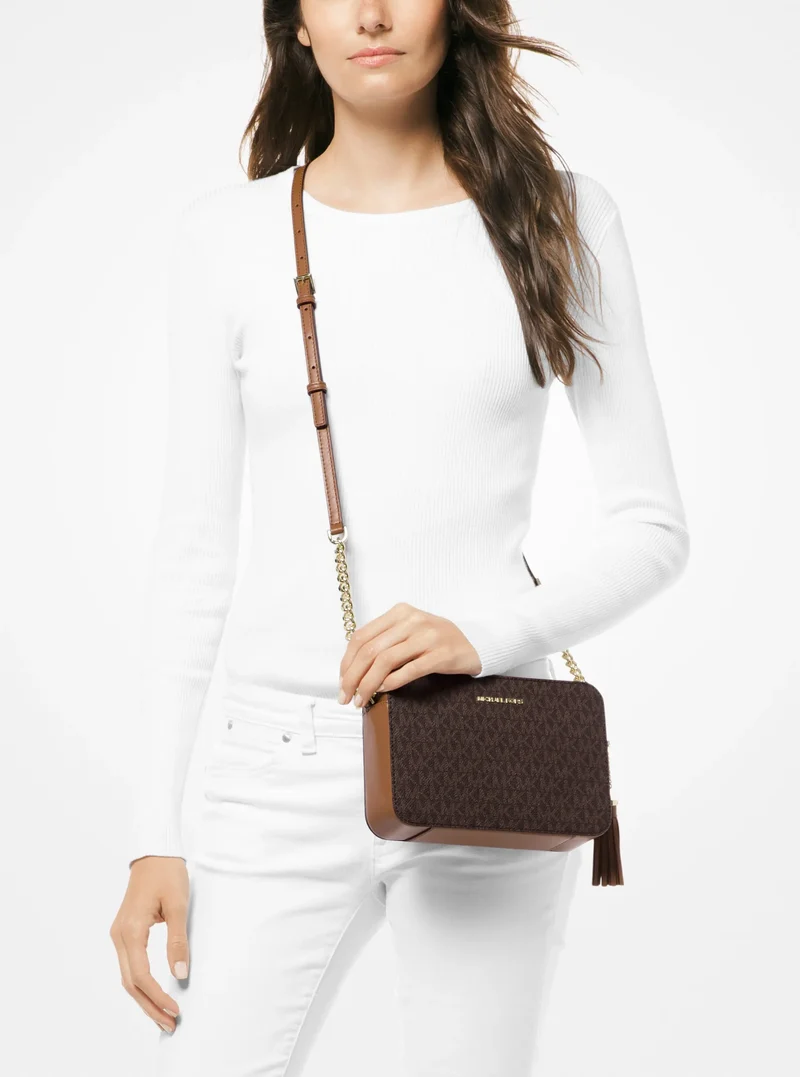 Michael Kors Sac Bandoulière Jet Set Marron