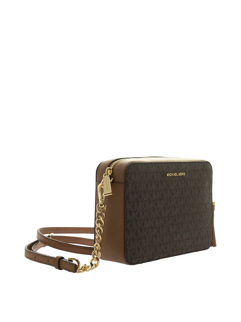 Michael Kors Sac Bandoulière Jet Set Marron