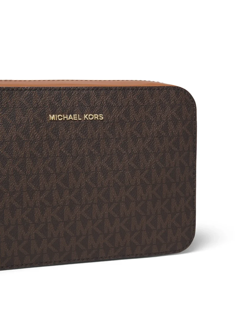 Michael Kors Sac Bandoulière Jet Set Marron