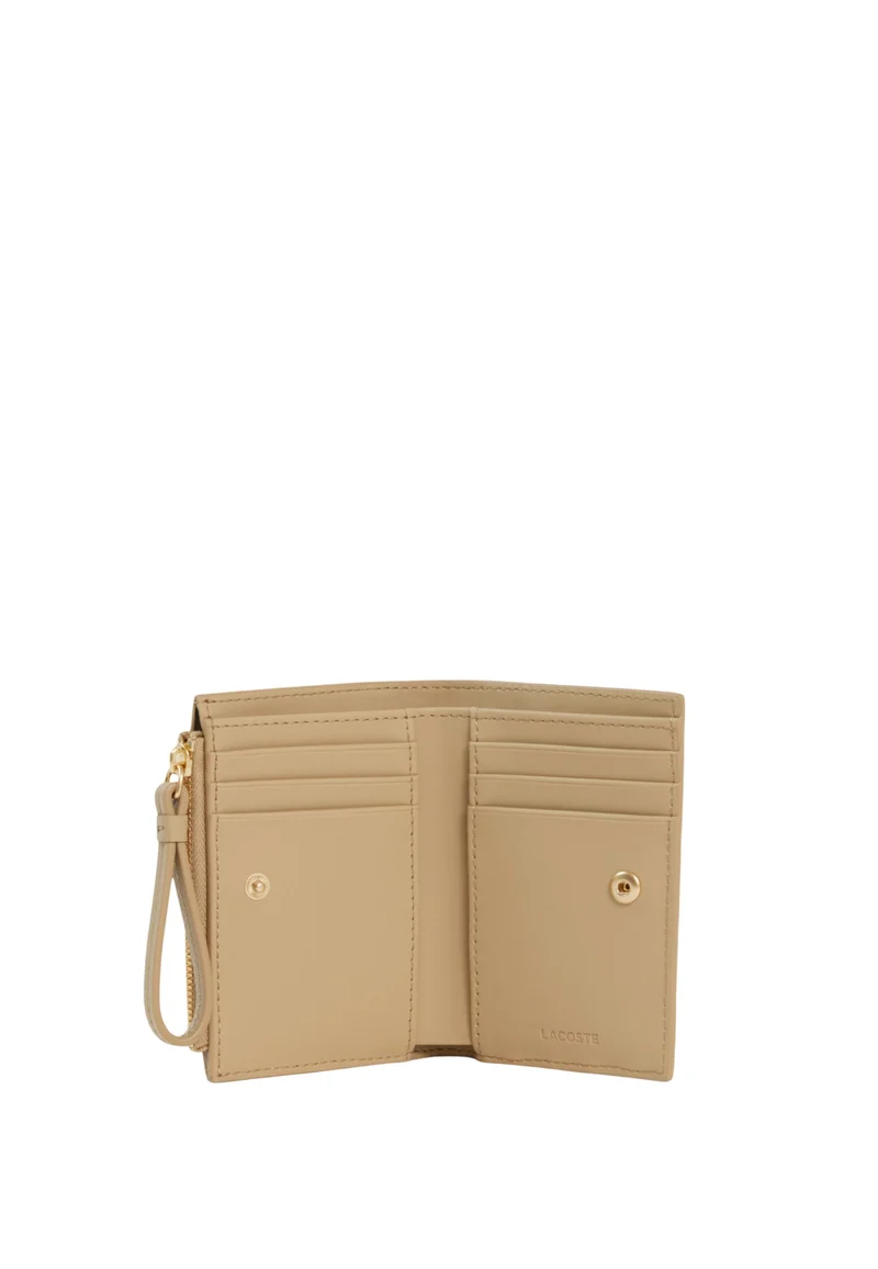 Lacoste Porte-monnaie Crocodelle Cuir Viennois