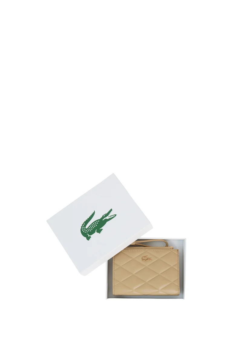 Lacoste Porte-monnaie Crocodelle Cuir Viennois