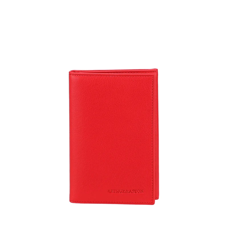 Arthur & Aston Portefeuilles Mixte, Homme, Femme Rouge